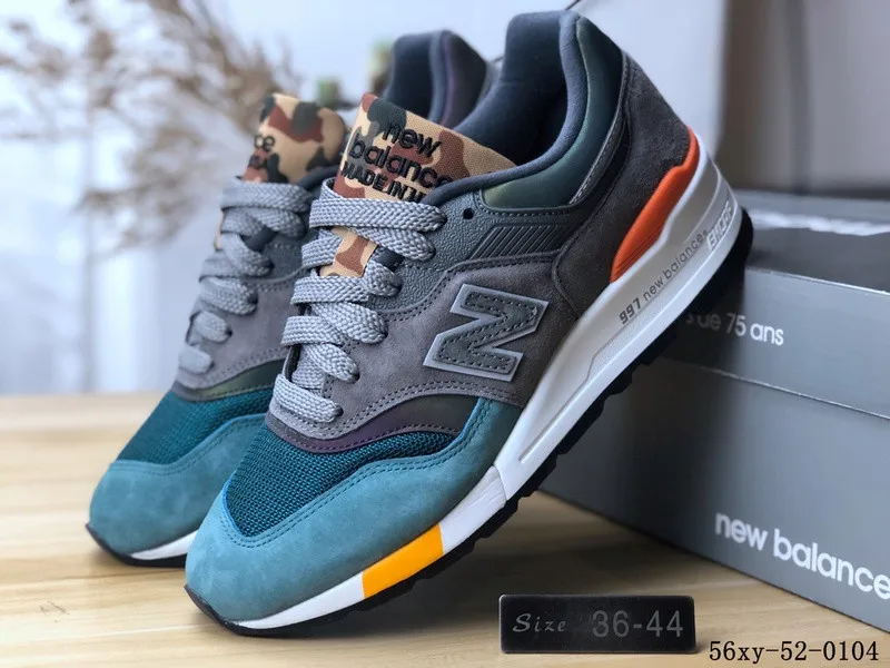 

2019 original New Balance 997 Men sports shoes NB997 joker women running shoes 2 color Eur36-44