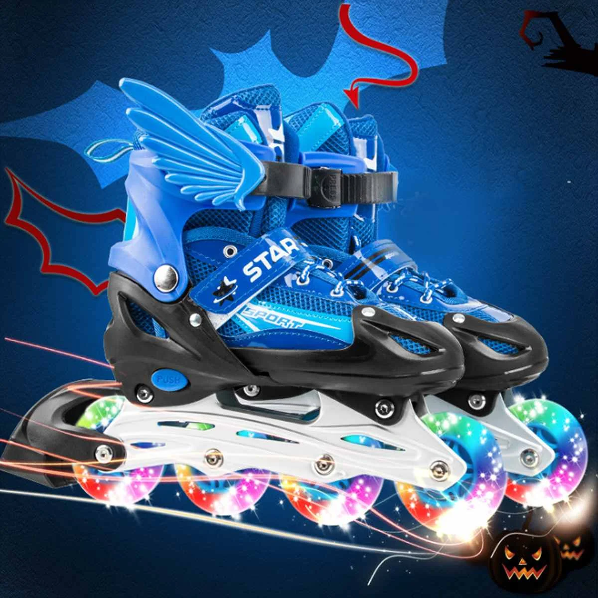 Kid's Roller Skates Skating Shoes with Flash Wheels for Children Adjustable Size Inline Skates Skating Shoes Kids Gifts
Kid's Roller Skates Skating Shoes with Flash Wheels for Children Adjustable Size Inline Skates Skating Shoes Kids Gifts