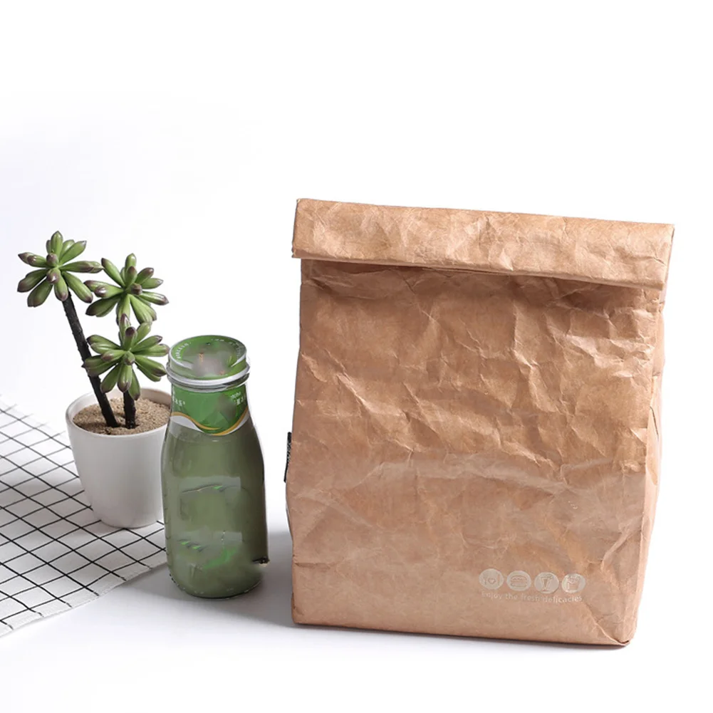 2018 New Picnic Bags Large Capacity Leakproof Reusable Lunch Bag Thermal Insulation Kraft Paper Bags
2018 New Picnic Bags Large Capacity Leakproof Reusable Lunch Bag Thermal Insulation Kraft Paper Bags