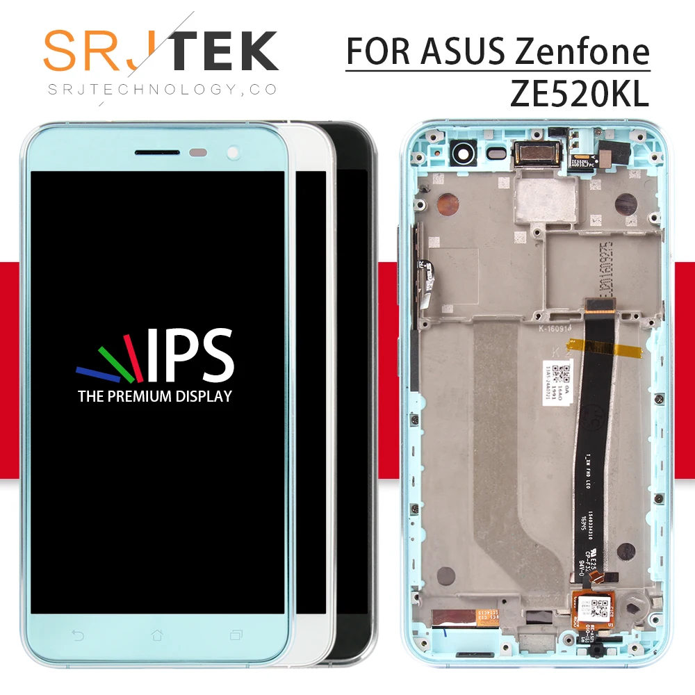 SRJTEK For ASUS Zenfone 3 ZE520KL Display Panel Touch ZE520KL Screen Digitizer Assembly Frame For ASUS Z017D LCD Z017DA Z017DB
SRJTEK For ASUS Zenfone 3 ZE520KL Display Panel Touch ZE520KL Screen Digitizer Assembly Frame For ASUS Z017D LCD Z017DA Z017DB