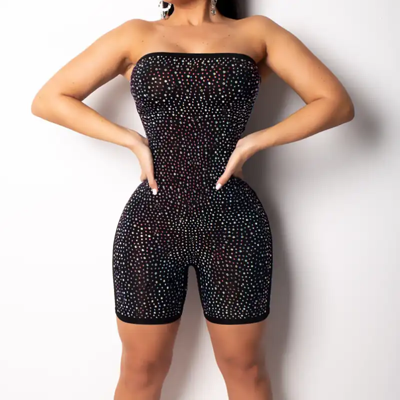 glitter themed party outfit