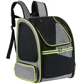 Pet Carrier Backpack For Small Dogs Or Cats Breathable Mesh Puppy Pack For Travel, Hiking, Walking, Cycling & Outdoor Use
Pet Carrier Backpack For Small Dogs Or Cats Breathable Mesh Puppy Pack For Travel, Hiking, Walking, Cycling & Outdoor Use