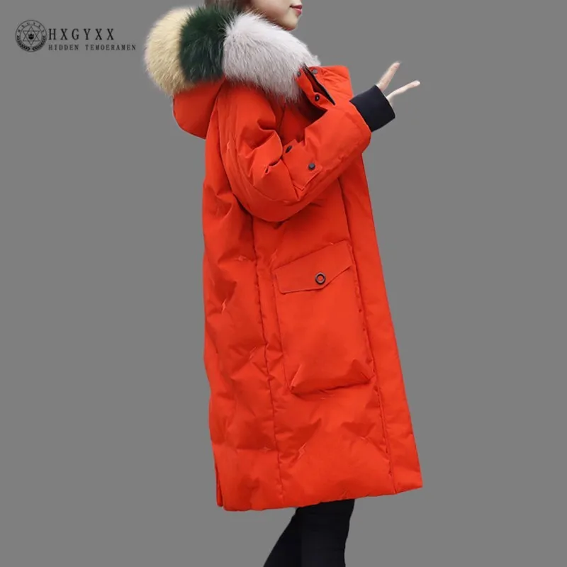 Goose Feather Coat Down Jacket Woman Hooded Parka Real Fur Collar Slim Warm Duck Outwear 2019 Thick Korean Overcoat OKD731
Goose Feather Coat Down Jacket Woman Hooded Parka Real Fur Collar Slim Warm Duck Outwear 2019 Thick Korean Overcoat OKD731