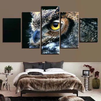 Wall Art Home Decoration Living Room Framed Modular Pictures 5 Panel Animal Owl HD Printed Modern Canvas Cuadros Painting
Wall Art Home Decoration Living Room Framed Modular Pictures 5 Panel Animal Owl HD Printed Modern Canvas Cuadros Painting