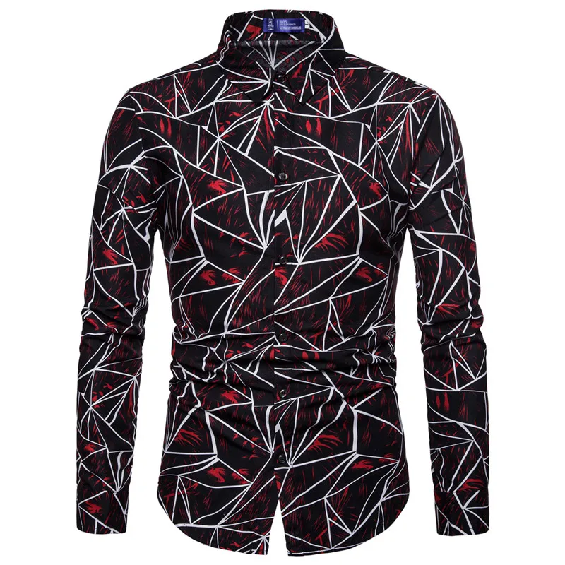 Foreign trade speed sell through ebay sell new winter man geometric printed shirt long sleeve shirt C712 teenagers
Foreign trade speed sell through ebay sell new winter man geometric printed shirt long sleeve shirt C712 teenagers