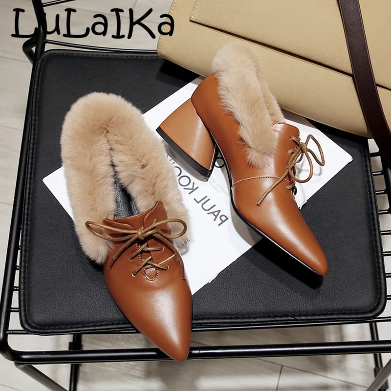 2019 Women Snow Boots Cow Hair Rome Style Pointed Toe Winter Plush Boots Sexy Hairy Pure Color Woman High Heel Boot 5cm
2019 Women Snow Boots Cow Hair Rome Style Pointed Toe Winter Plush Boots Sexy Hairy Pure Color Woman High Heel Boot 5cm