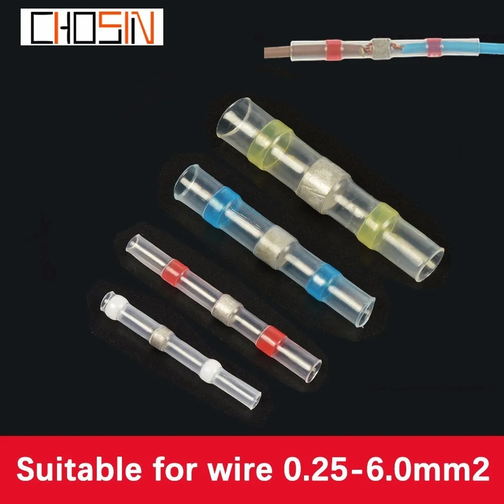 20/30/50pcs Sst-s11 S21 S31 S41 Heat Shrink Butt Wire Connectors Waterproof Tinned Copper Solder Seal Terminals Kit Set
20/30/50pcs Sst-s11 S21 S31 S41 Heat Shrink Butt Wire Connectors Waterproof Tinned Copper Solder Seal Terminals Kit Set