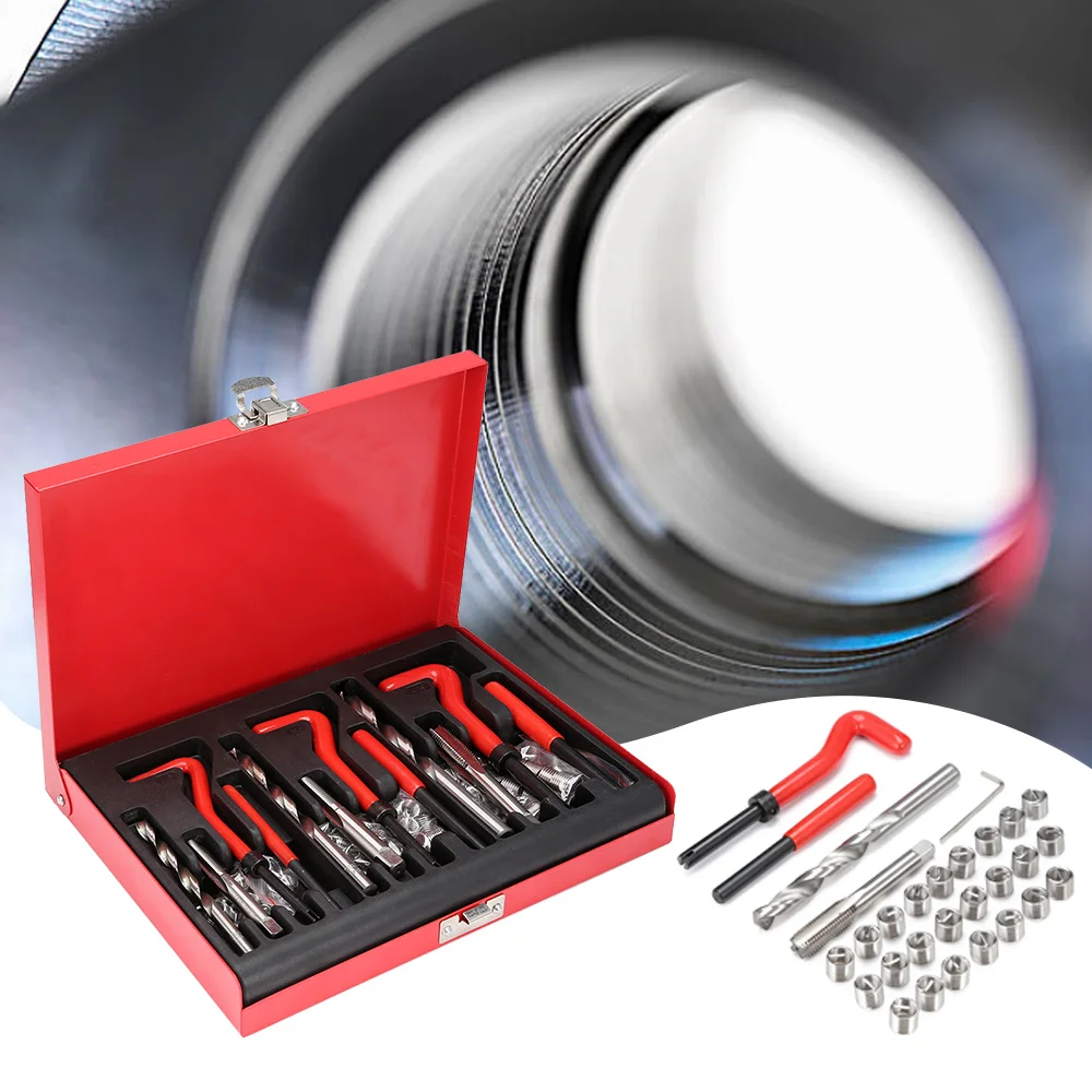 M6 M8 M10 Tap 88pcs Thread Repair Tools 304 Stainless Steel Various Vehicl Sheet Metal Repair Tools Kit411968101
M6 M8 M10 Tap 88pcs Thread Repair Tools 304 Stainless Steel Various Vehicl Sheet Metal Repair Tools Kit411968101