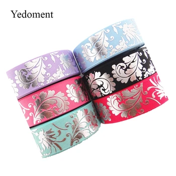17102525,New arrival 7/8" (22mm) 10 yards/lot hot silver flowers printed grosgrain ribbons cartoon ribbon DIY handmade materials
17102525,New arrival 7/8" (22mm) 10 yards/lot hot silver flowers printed grosgrain ribbons cartoon ribbon DIY handmade materials
