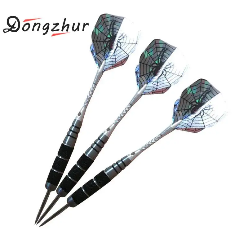 3pcs Stainless steel Needle Tip Darts With 3 Spider DART Flights Tungsten Barrel Aluminium Shafts Professional Dart Set
3pcs Stainless steel Needle Tip Darts With 3 Spider DART Flights Tungsten Barrel Aluminium Shafts Professional Dart Set