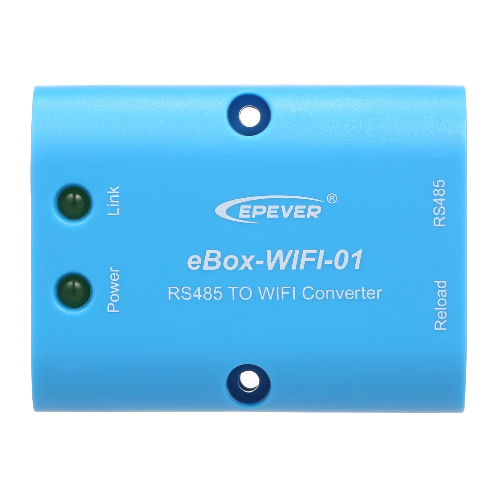 Wifi Module eBOX WIFI 01 RS485 Wifi Serial Server for MPPT Solar Charge Controller & Inverter With Wireless Monitoring
Wifi Module eBOX WIFI 01 RS485 Wifi Serial Server for MPPT Solar Charge Controller & Inverter With Wireless Monitoring