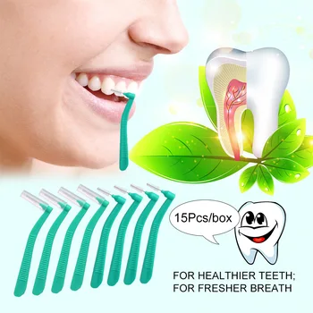 15Pcs/box Interdental Brush Teeth whiting Cleaning Toothpick L Shape Push-Pull Oral Care Teeth Brush Orthodontic Toothpick Tooth
15Pcs/box Interdental Brush Teeth whiting Cleaning Toothpick L Shape Push-Pull Oral Care Teeth Brush Orthodontic Toothpick Tooth