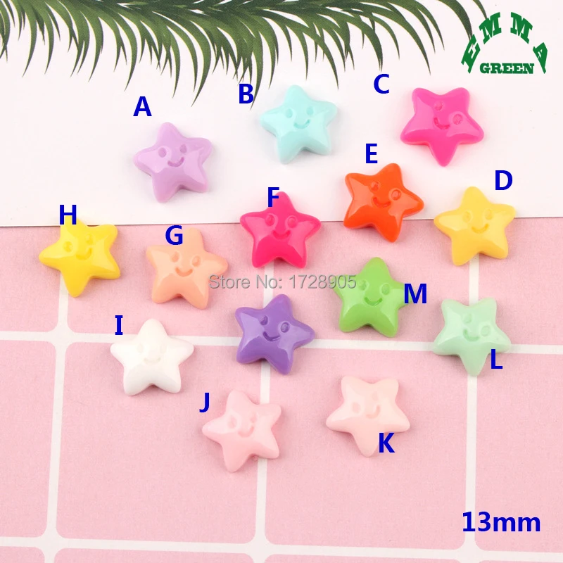 Resin Charms Pastel Star Decoration Crafts Small Flatback Cabochon Embellishments For Scrapbooking Diy Accessories 10 pcs 13 mm
Resin Charms Pastel Star Decoration Crafts Small Flatback Cabochon Embellishments For Scrapbooking Diy Accessories 10 pcs 13 mm