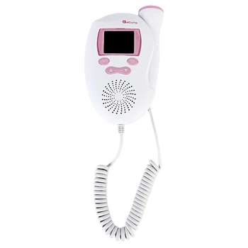 Pregnant Ultrasonic Fetal Doppler Prenatal LCD Display Heart Rate Monitor 2.5MHz High Sensitivity Probe Speaker Audio Output
Pregnant Ultrasonic Fetal Doppler Prenatal LCD Display Heart Rate Monitor 2.5MHz High Sensitivity Probe Speaker Audio Output