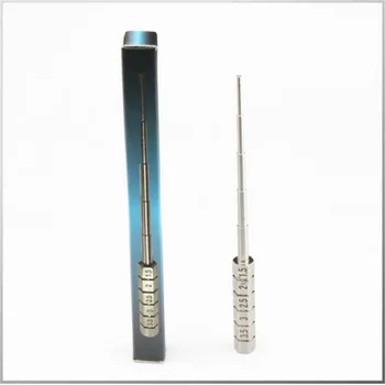 Stainless Steel e-Cigarette Wick Wire Coil Jig DIY Tool Screwdriver 5 Resistance Optional for RDA RDTA RBA Tank Atomizer
Stainless Steel e-Cigarette Wick Wire Coil Jig DIY Tool Screwdriver 5 Resistance Optional for RDA RDTA RBA Tank Atomizer