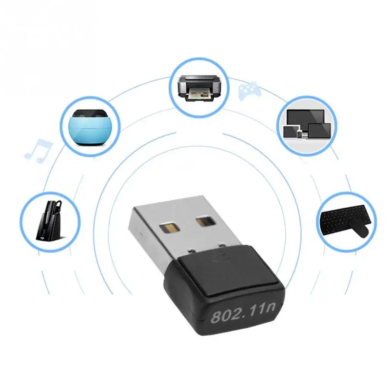 Высокоскоростной USB Wifi адаптер USB2.0 WiFi приемник 150mbps сетевая карта для Windows