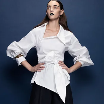 DEAT 2020 New Spring Fashion Women Clothing Irregular Square Collar flare Sleeves Asymmetrical High Waist Shirt Female WD75400L
DEAT 2020 New Spring Fashion Women Clothing Irregular Square Collar flare Sleeves Asymmetrical High Waist Shirt Female WD75400L