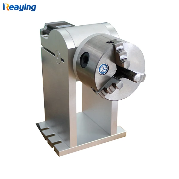 Reaying 80mm diameter rotary cnc router Ring rotation axis for fiber laser marking machine
Reaying 80mm diameter rotary cnc router Ring rotation axis for fiber laser marking machine