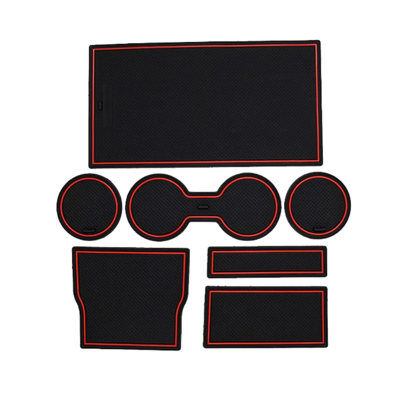 7 pcs Car Non-Slip Gate Slot Center Console Protective Mats Cup Holder Pad for Tesla Model 3
7 pcs Car Non-Slip Gate Slot Center Console Protective Mats Cup Holder Pad for Tesla Model 3