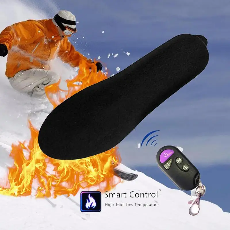 Winter Smart Remote Control Heating Rechargeable Electronic Insole Warm Insole Electric Heated Insole with Remote Control
Winter Smart Remote Control Heating Rechargeable Electronic Insole Warm Insole Electric Heated Insole with Remote Control