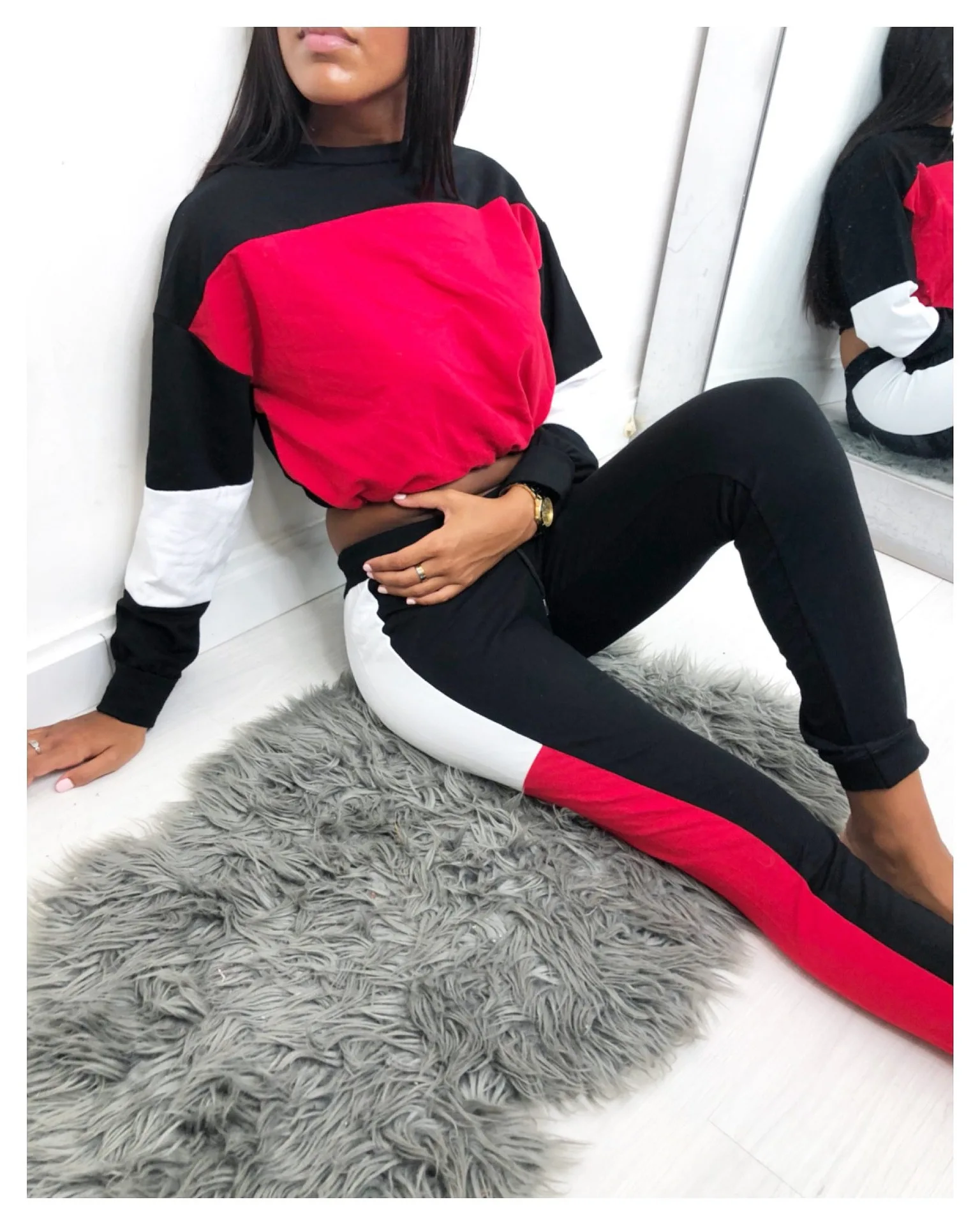 Roupas Feminina 2019 Conjunto Verano Mujer Co Ord Set Women Stitching Pants Summer Two Piece Set Conjunto Moletom Feminino
Roupas Feminina 2019 Conjunto Verano Mujer Co Ord Set Women Stitching Pants Summer Two Piece Set Conjunto Moletom Feminino