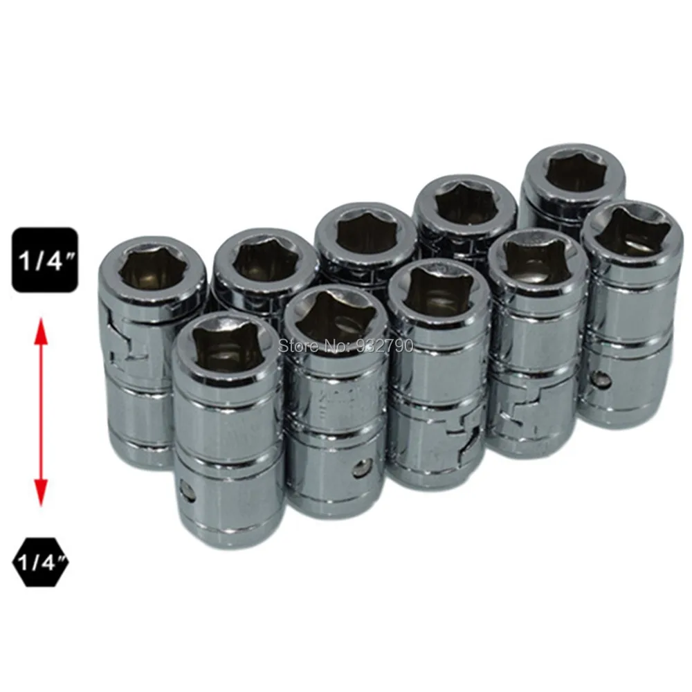 10pcs Bit Adaptor 1/4-inch Square to 1/4-inch Hex Impact Adaptor Socket Screwdriver Bits
10pcs Bit Adaptor 1/4-inch Square to 1/4-inch Hex Impact Adaptor Socket Screwdriver Bits