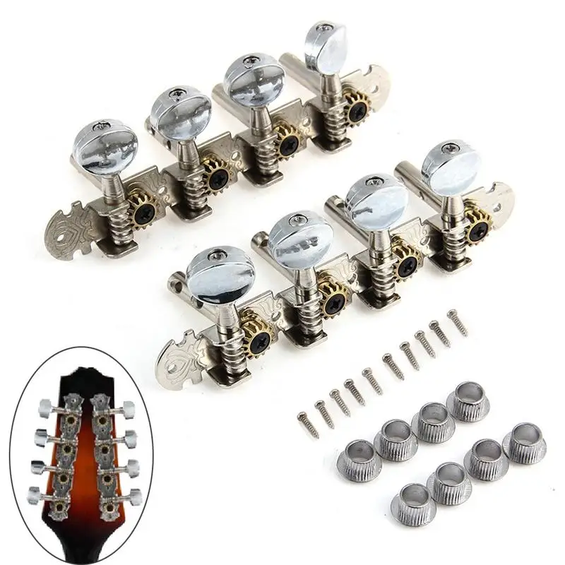 1Pair Silver High Quality Mandolin Machine Heads Tuning Pegs Metal Button Tuner Keys
1Pair Silver High Quality Mandolin Machine Heads Tuning Pegs Metal Button Tuner Keys