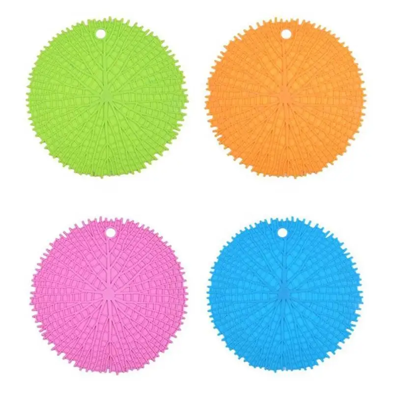 Round Non-Slip Heat Resistant Mat Placemat Pot Holder Silicone Table Pad Coaster Cushion Kitchen Bowl Mat Tableware 19x19cm E5M1
Round Non-Slip Heat Resistant Mat Placemat Pot Holder Silicone Table Pad Coaster Cushion Kitchen Bowl Mat Tableware 19x19cm E5M1