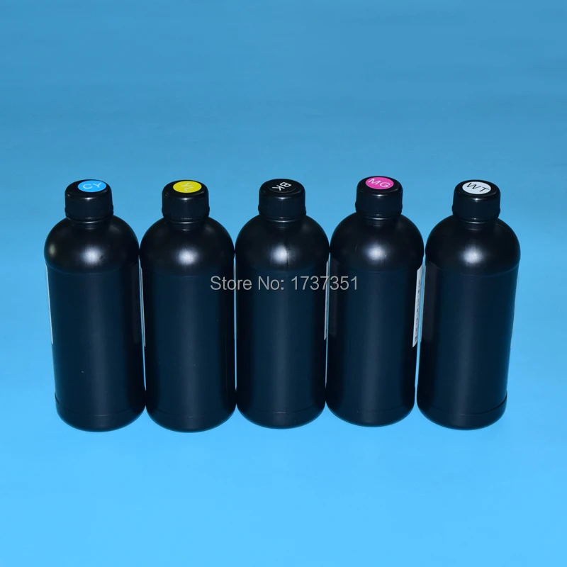 500ml Rigid LED UV Ink for Epson R1800 R1900 4800 4880 7880 9880 UV Flatbed Printer for Epson DX5 DX6 DX7 Printhead
500ml Rigid LED UV Ink for Epson R1800 R1900 4800 4880 7880 9880 UV Flatbed Printer for Epson DX5 DX6 DX7 Printhead