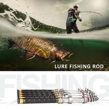 1.3m-2.4M Carbon Fiber Fishing Rod High Performance Portable Outdoor Rotating Mini FlyTelescopic Fishing Rod Fish Tackle Pesca
1.3m-2.4M Carbon Fiber Fishing Rod High Performance Portable Outdoor Rotating Mini FlyTelescopic Fishing Rod Fish Tackle Pesca