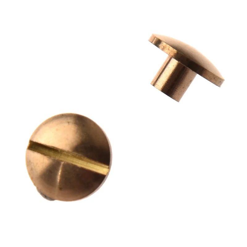 10x Arc Solid Brass Button Stud Screw Nail Screw back Leather Rivet Belt 4mm / 6mm / 8mm / 10mm / 12mm / 15mm
10x Arc Solid Brass Button Stud Screw Nail Screw back Leather Rivet Belt 4mm / 6mm / 8mm / 10mm / 12mm / 15mm