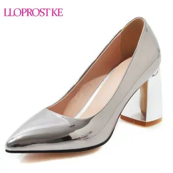 Lloprost ke Women's Pumps High Heels Spring Autumn Pointed Toe Slip on Thick Heel 2019 New Sexy Fashion Casual Party Size 33-48
Lloprost ke Women's Pumps High Heels Spring Autumn Pointed Toe Slip on Thick Heel 2019 New Sexy Fashion Casual Party Size 33-48