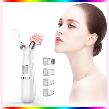 2019 New Electric Double Head Vacuum Blackhead Remover Pore Cleaner Beauty Device Face Skin Care Vacuum Suction Tools 4 Heads
2019 New Electric Double Head Vacuum Blackhead Remover Pore Cleaner Beauty Device Face Skin Care Vacuum Suction Tools 4 Heads