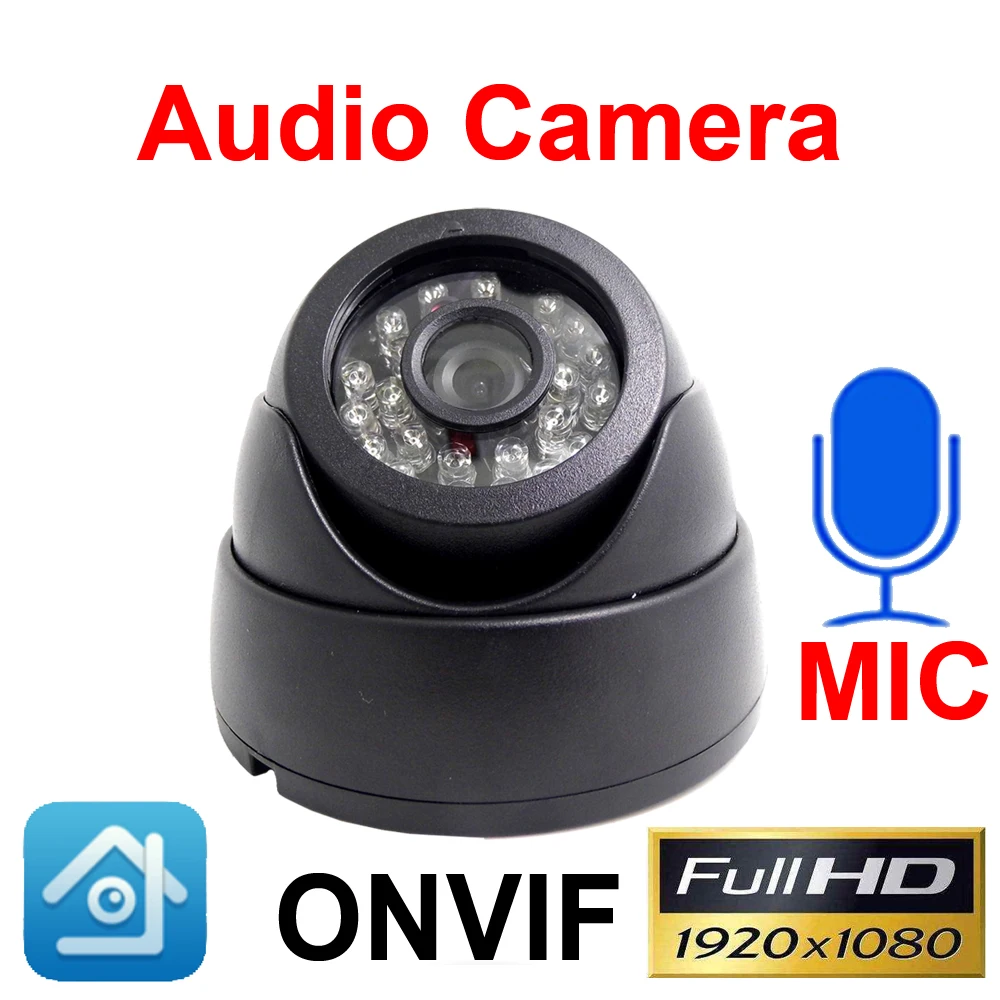 Audio Ip Camera 1080P Cctv Security Video Surveillance 2MP Infrared Home Surveillance Onvif Night Vision Network Ipc Dome Camera
Audio Ip Camera 1080P Cctv Security Video Surveillance 2MP Infrared Home Surveillance Onvif Night Vision Network Ipc Dome Camera