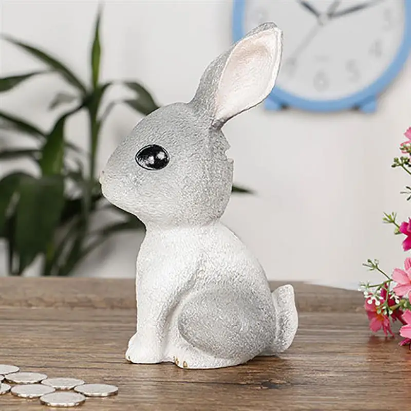 Multi-Functional Piggy Bank Cute Gray Rabbit Piggy Bank Decoration Ornaments Easter Children'S Gift Home Desktop Decoration
Multi-Functional Piggy Bank Cute Gray Rabbit Piggy Bank Decoration Ornaments Easter Children'S Gift Home Desktop Decoration