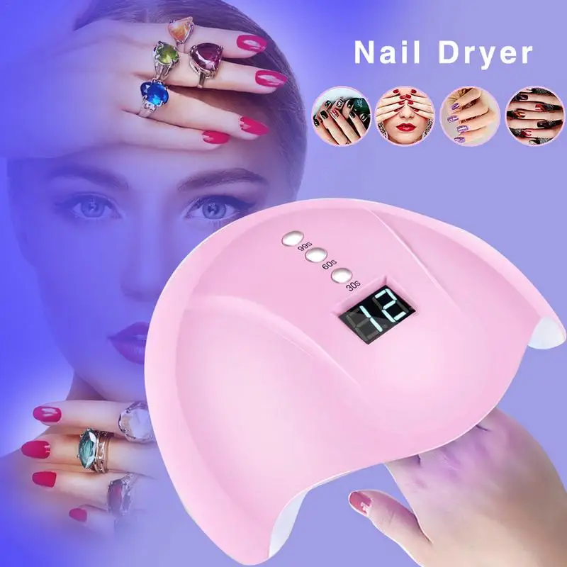 New 36W UV Led Lamp Nail Dryer 12 Leds UV Lamp For All Types Gel Nail Machine Curing 60s/90s Timer Smart LCD Display Manicure
New 36W UV Led Lamp Nail Dryer 12 Leds UV Lamp For All Types Gel Nail Machine Curing 60s/90s Timer Smart LCD Display Manicure