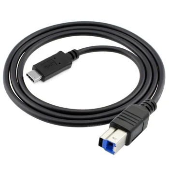 Zihan USB-C USB 3.1 Type C Male Connector to USB 3.0 B Type Male Data Cable for Cell Phone&Printer&Hard Disk
Zihan USB-C USB 3.1 Type C Male Connector to USB 3.0 B Type Male Data Cable for Cell Phone&Printer&Hard Disk