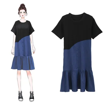 2019 New Style Fashion Summer Hot Mom Pregnancy Clothing New Style Panel Denim Dress Slim And Long Sections Pregnant Women Dress
2019 New Style Fashion Summer Hot Mom Pregnancy Clothing New Style Panel Denim Dress Slim And Long Sections Pregnant Women Dress