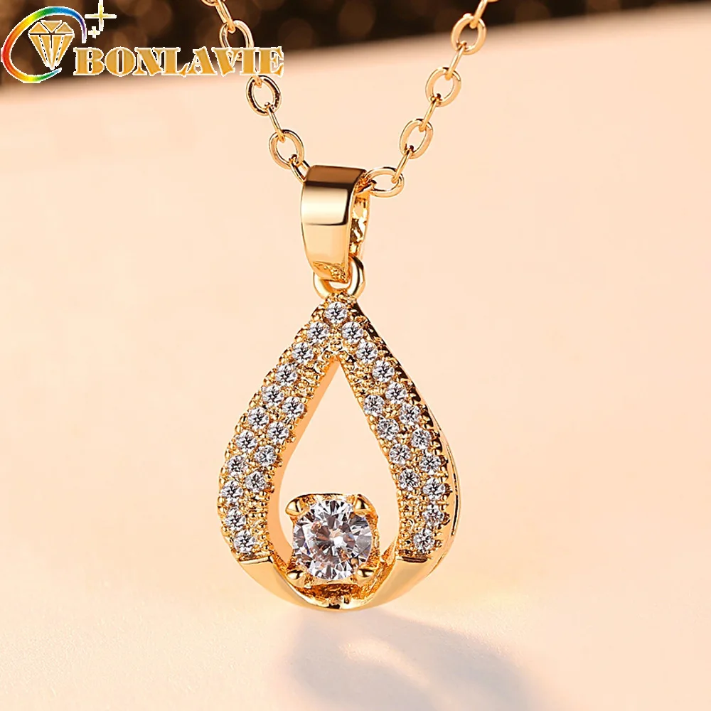 Golden Silver Color Full Crystal Zircon Stone Water Drop Shape Collares Boho Necklaces Pendants Wedding Jewelry For Women Gifts
Golden Silver Color Full Crystal Zircon Stone Water Drop Shape Collares Boho Necklaces Pendants Wedding Jewelry For Women Gifts