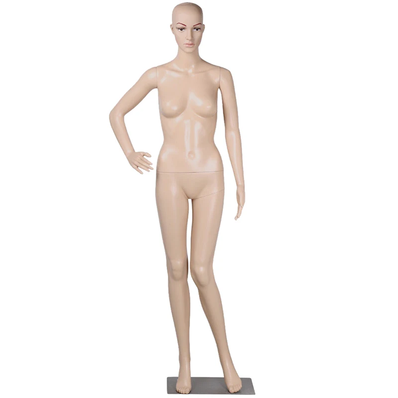 Adjustable Full Body Female Mannequin Realistic Shop Display Head Turns w/ Base
Adjustable Full Body Female Mannequin Realistic Shop Display Head Turns w/ Base