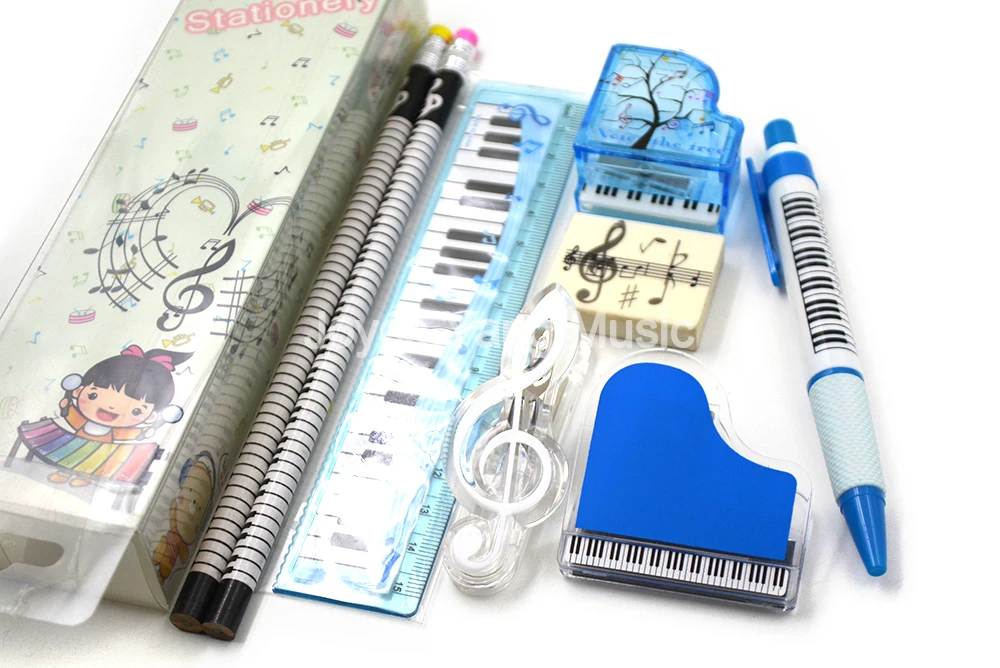 Niko Music Stationery Pencil/Eraser/Sharpener/Clip/Ruler/Ball Point Pen For Music Staff Musician Song Writer Artist
Niko Music Stationery Pencil/Eraser/Sharpener/Clip/Ruler/Ball Point Pen For Music Staff Musician Song Writer Artist