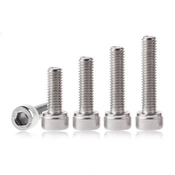 Suleve M4SH5 50Pcs M4 304 Stainless Steel 10/12/16/20mm Hex Socket Cap Head Screw Bolts Nut Optional Length
Suleve M4SH5 50Pcs M4 304 Stainless Steel 10/12/16/20mm Hex Socket Cap Head Screw Bolts Nut Optional Length