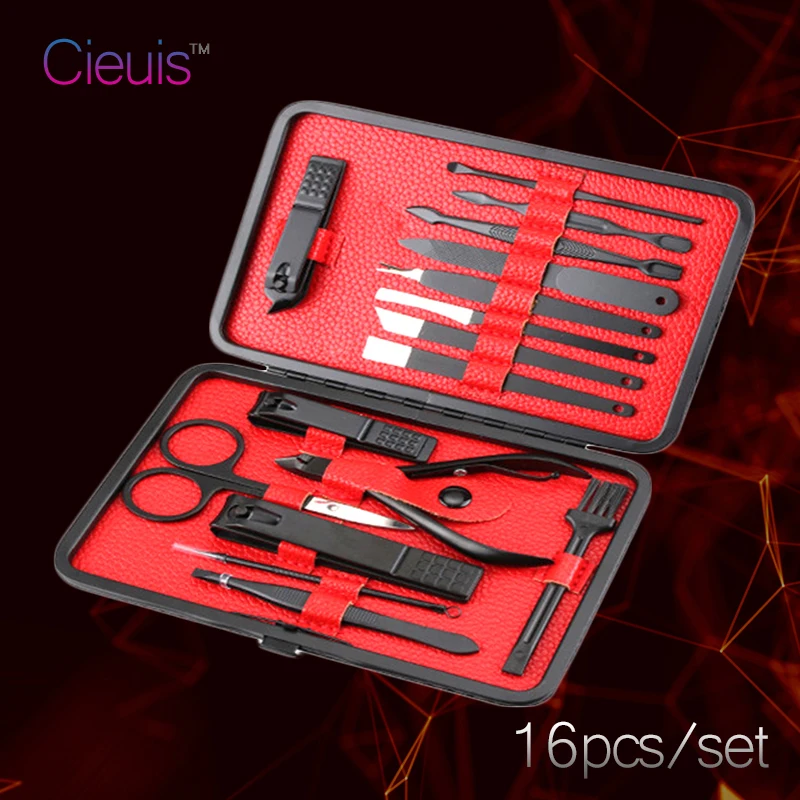 Set for Manicure Pedicure Set Nail Art Tools Clipper Nippers Toe Cuticle Cutter Pusher Scissors Tweezer Kit for Hand Foot Care
Set for Manicure Pedicure Set Nail Art Tools Clipper Nippers Toe Cuticle Cutter Pusher Scissors Tweezer Kit for Hand Foot Care