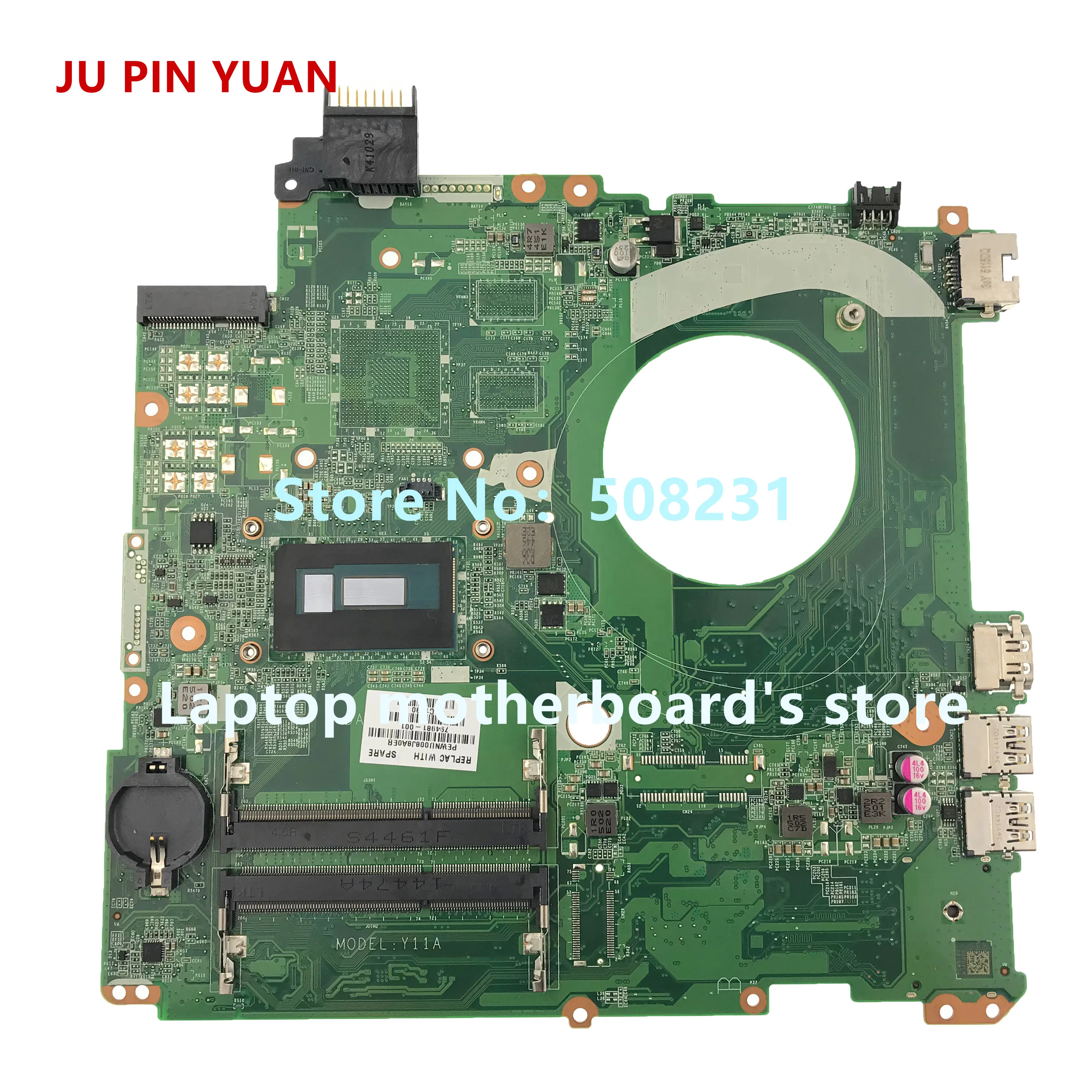794981-001 794981-501 Y11 Mainboard for HP ENVY 15-K 15T-K TPN-Q140 Laptop Motherboard DAY11AMB6E0 I5-5200U Fully Tested
794981-001 794981-501 Y11 Mainboard for HP ENVY 15-K 15T-K TPN-Q140 Laptop Motherboard DAY11AMB6E0 I5-5200U Fully Tested