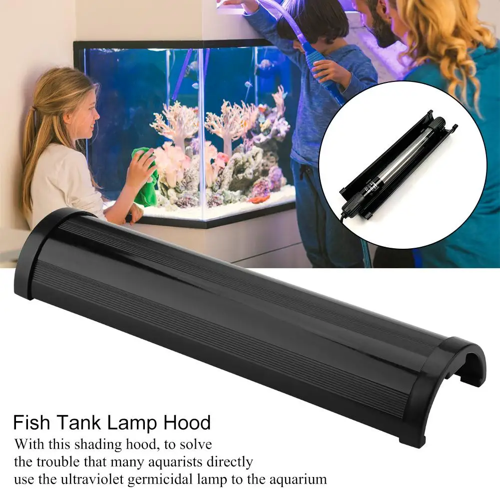 New Style Fashion Shading Hood for Aquarium Fish Tank Ultraviolet Germicidal Lamp Protective Hood Aquatic Pet Supplies
New Style Fashion Shading Hood for Aquarium Fish Tank Ultraviolet Germicidal Lamp Protective Hood Aquatic Pet Supplies
