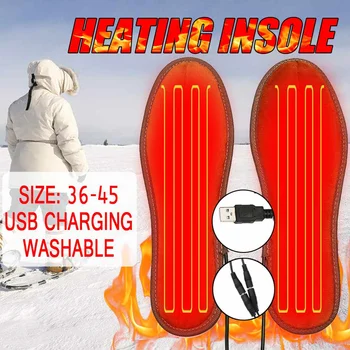 Unisex USB Rechargeable Electric Heated Insoles for Shoes Winter Warmer Heating Foot Pads Boots Charging Heater Insole
Unisex USB Rechargeable Electric Heated Insoles for Shoes Winter Warmer Heating Foot Pads Boots Charging Heater Insole