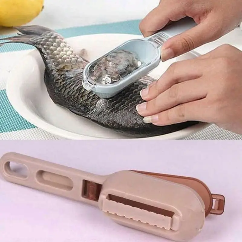 NEW Creative Multipurpose Home Kitchen Garden Cooking Tool Clean Convenient Scraping Scale Kill Fish With Knife Machine
NEW Creative Multipurpose Home Kitchen Garden Cooking Tool Clean Convenient Scraping Scale Kill Fish With Knife Machine
