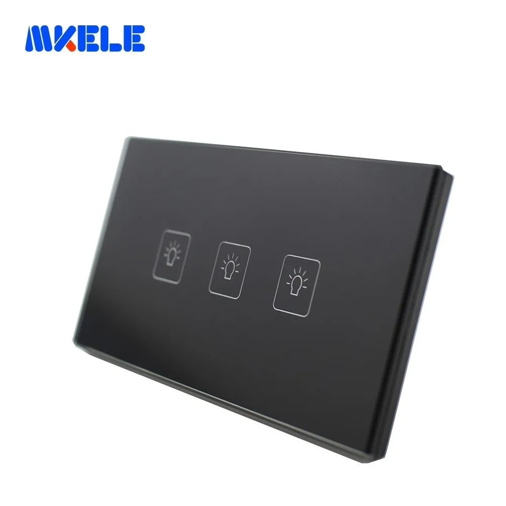 Wall switch touch US Standard 3 Gang 1 Way Light Switch Touch Screen wall switch wall socket for lamp
Wall switch touch US Standard 3 Gang 1 Way Light Switch Touch Screen wall switch wall socket for lamp