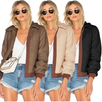 USA Women Ladies Fleece Jacket Coats Zip Up Biker Flight Casual Top Coat Outwear
USA Women Ladies Fleece Jacket Coats Zip Up Biker Flight Casual Top Coat Outwear
