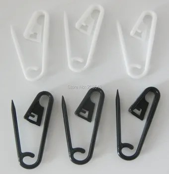 150pcs plastic safetypin 22mm long white and black color clothes pins DIY tag safety pins locked
150pcs plastic safetypin 22mm long white and black color clothes pins DIY tag safety pins locked